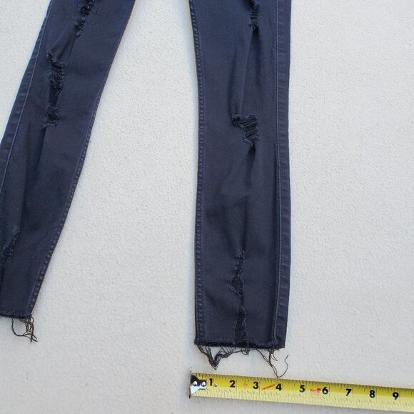 Hollister High-Rise Crop Jean Legging Advanced Stretch 1R 25x26 - Picture 2 of 5